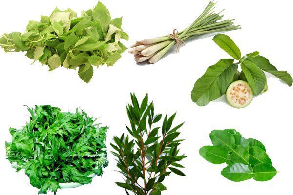 Lá xông mùa COVID-19 bán đầy chợ Hải Phòng, hút khách hơn cả rau xanh