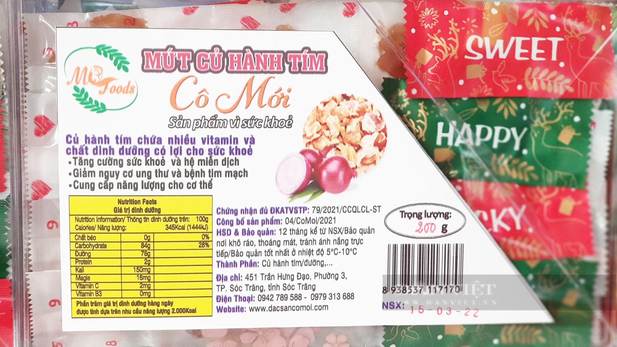 Mứt lạ làm từ củ hành tím Sóc Trăng đã bán khắp cả nước, ăn vô miệng có còn cay?