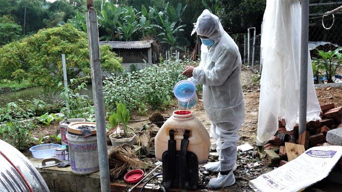 Bắc Kạn cạn thuốc sát trùng phòng dịch
