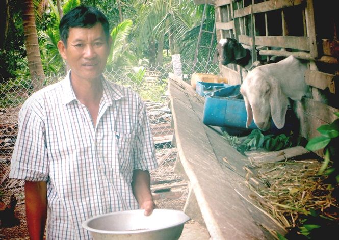 Làm giàu bằng mô hình nuôi dê, ếch, mỗi năm thu trên nửa tỷ đồng