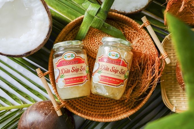 Vicosap xác lập kỷ lục có nhiều sản phẩm nhất từ dừa sáp