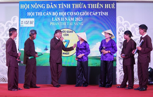 Hấp dẫn, hồi hộp ở ngày hội đua tài của cán bộ Hội Nông dân cơ sở ở Thừa Thiên Huế