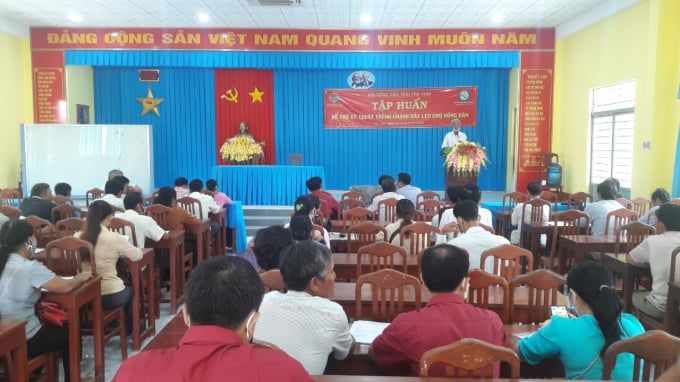 Tập huấn trồng chanh dây theo hướng hữu cơ có bao tiêu sản phẩm