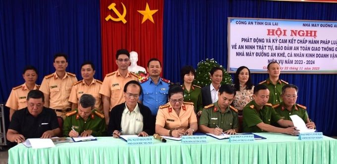 Nhà máy đường An Khê đảm bảo an toàn giao thông trong vụ ép mới