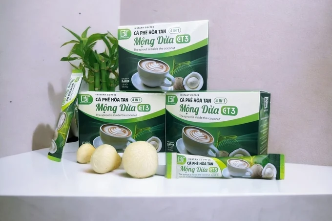 Lô cà phê mộng dừa đầu tiên sang thị trường Hoa Kỳ