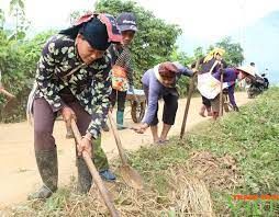 Xây dựng môi trường nông thôn Sông Mã sáng - xanh - sạch - đẹp