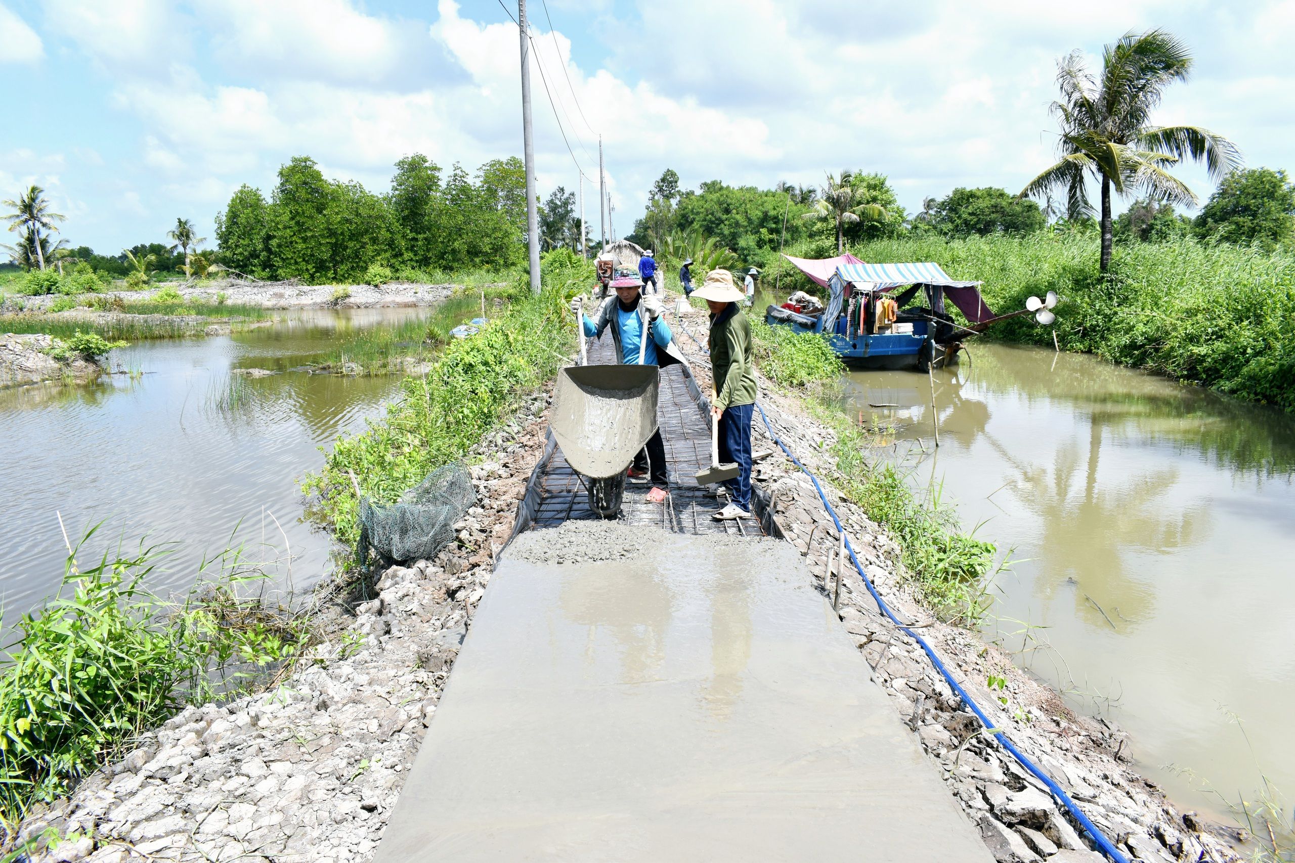 Cà Mau: Huyện Phú Tân quyết tâm giữ vững danh hiệu xã đạt chuẩn Nông thôn mới