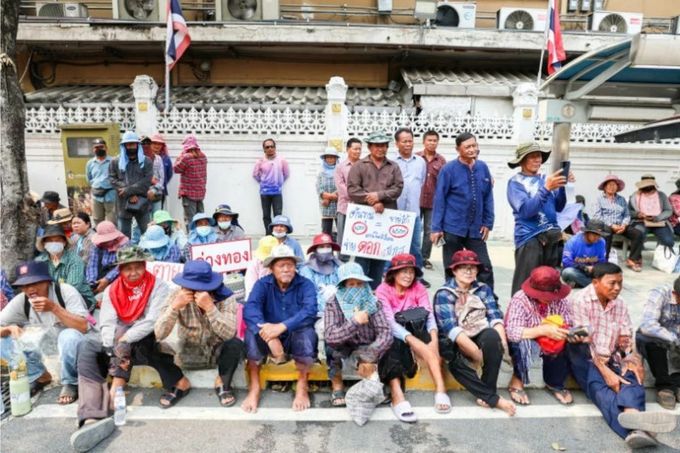 Nông dân Thái Lan biểu tình vì giá thu mua lúa quá thấp