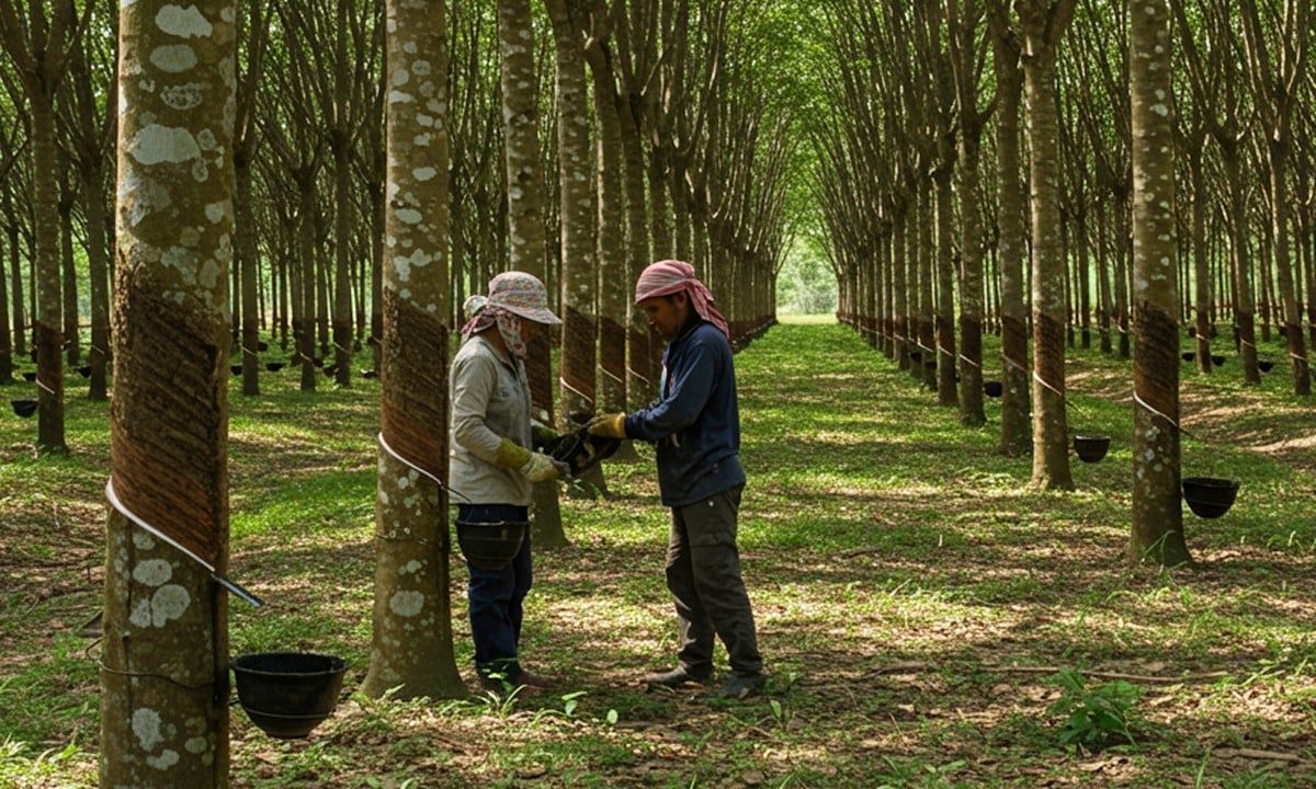 Giá cao su hôm nay 13/7/2025: Tuần này biến động nhẹ